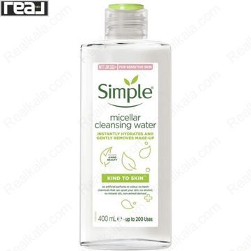 تصویر  میسلار واتر سیمپل مناسب پوست حساس Simple Micellar Water For Sensitive Skin 400ml