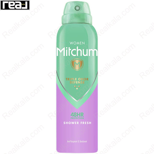 تصویر  اسپری زنانه میچام مدل شاور فرش Mitchum Deodorant Spray Shower Fresh 150ml