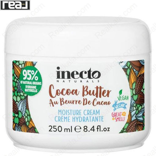 کرم مرطوب کننده و آبرسان اینکتو کره کاکائو Inecto Cocoa Butter Moisture Cream 250ml