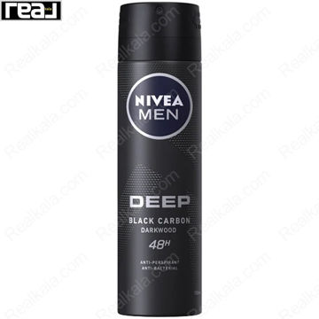 اسپری مردانه نیوا مدل دیپ Nivea Deep Dry & Clean Spray 48h