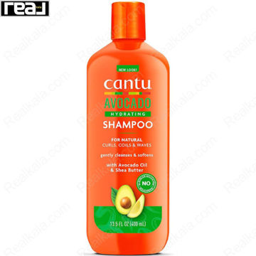 شامپو  بدون سولفات آبرسان کانتو حاوی عصاره آووکادو Cantu Avocado Hydrating Shampoo 400ml